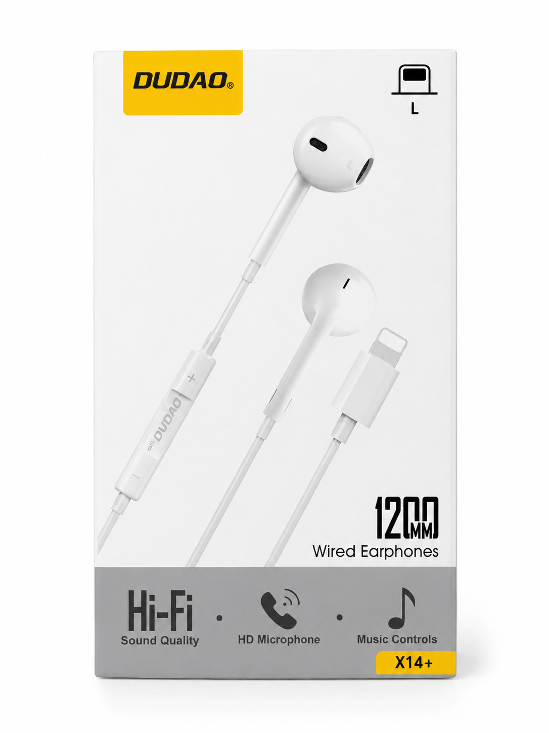 Écouteurs filaires DUDAO X14+ – Lightning
