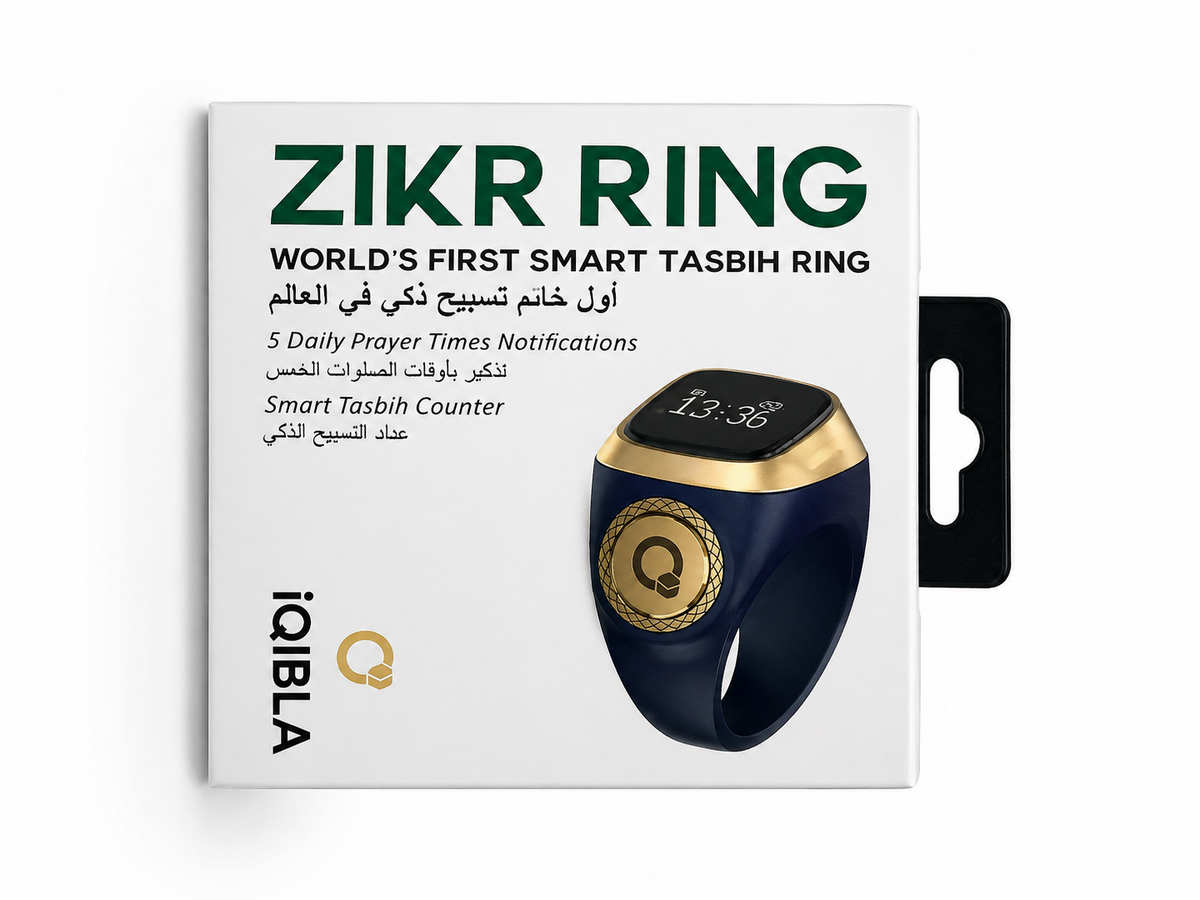Smart Tasbih Ring - Bague connectée Dikhr & rappel de priéres